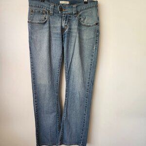Levi's Women's 542 Low Rise Flare	Jeans Size 8R Blue Denim